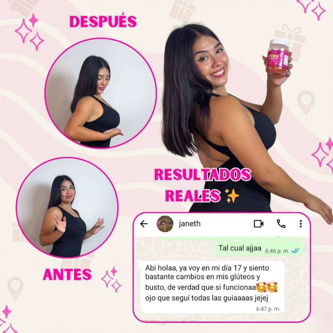 FIGU GUMMIES - GOMITAS BOOST+ AGUAJE Y FENOGRECO