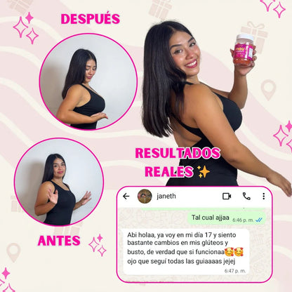 FIGU GUMMIES - GOMITAS BOOST+ AGUAJE Y FENOGRECO